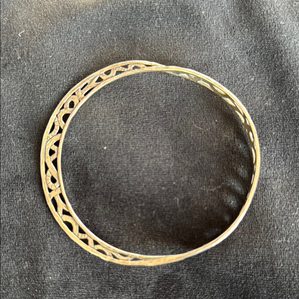 Silpada Elegant Sterling Silver Filigree Bangle